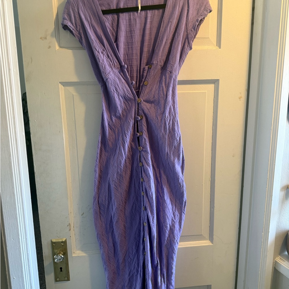 Free People Purple Maxi Dress